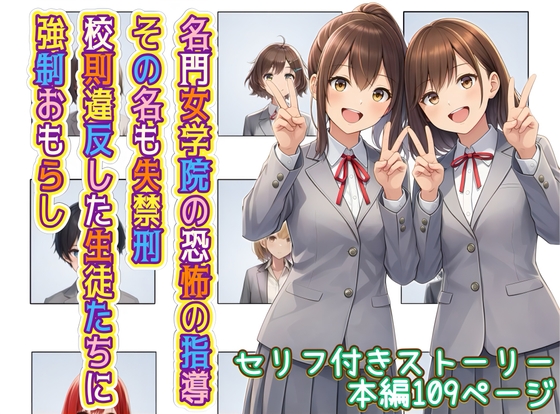 名門女学院の恐怖の指導 その名も失禁刑 校則違反した生徒たちに強○おもらし [Niche Shop] | DLsite – R18